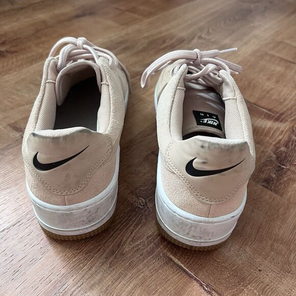 Nike Air Force 1 Sage Low Particle Shoes Lift Sneakers Womens Sz 7.5 Beige Pink - Picture 3 of 9